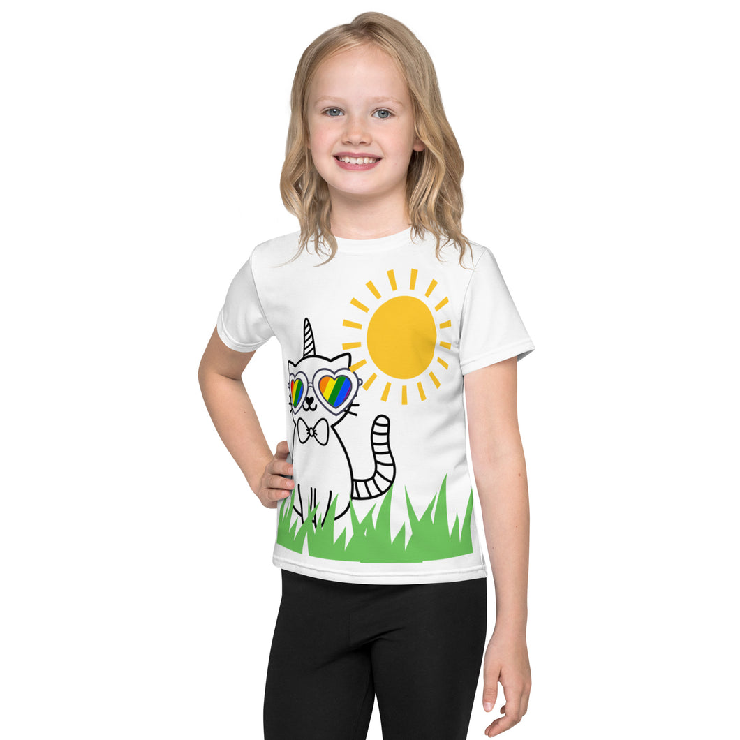 Kids crew neck t-shirt