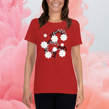 Load image into Gallery viewer, Women&#39;s short sleeve t-shirt daisy bush
