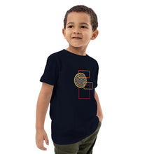 Load image into Gallery viewer, Organic cotton kids t-shirt rectangles and circle
