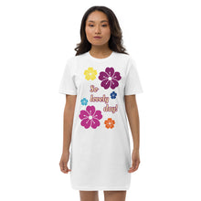 Load image into Gallery viewer, Organic cotton t-shirt dress so lovely day
