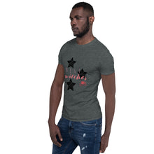 Load image into Gallery viewer, Short-Sleeve Unisex T-Shirt 3 stars
