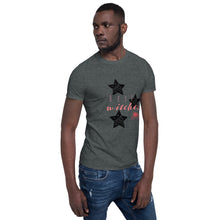 Load image into Gallery viewer, Short-Sleeve Unisex T-Shirt 3 stars
