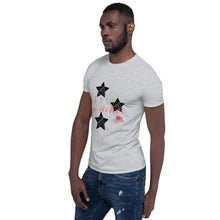 Load image into Gallery viewer, Short-Sleeve Unisex T-Shirt 3 stars
