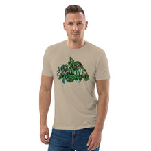 Load image into Gallery viewer, Unisex organic cotton t-shirt Tradescantia Zebrina 1.2
