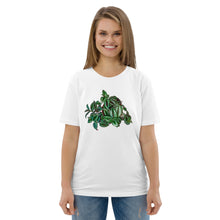 Load image into Gallery viewer, Unisex organic cotton t-shirt Tradescantia Zebrina 1.2
