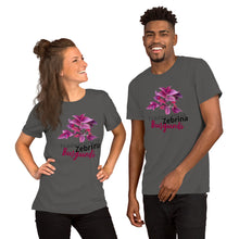 Load image into Gallery viewer, Unisex t-shirt Tradescantia Zebrina Burdundi 1
