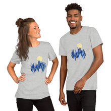 Load image into Gallery viewer, Short-Sleeve Unisex T-Shirt sun waves
