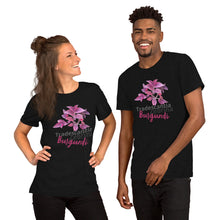 Load image into Gallery viewer, Unisex t-shirt Tradescantia Zebrina Burdundi 1
