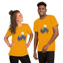 Load image into Gallery viewer, Short-Sleeve Unisex T-Shirt sun waves
