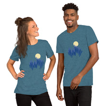 Load image into Gallery viewer, Short-Sleeve Unisex T-Shirt sun waves
