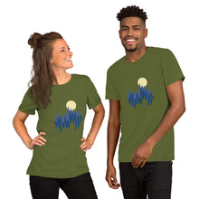 Load image into Gallery viewer, Short-Sleeve Unisex T-Shirt sun waves
