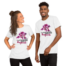 Load image into Gallery viewer, Unisex t-shirt Tradescantia Zebrina Burdundi 1
