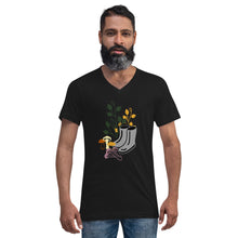 Load image into Gallery viewer, Unisex Short Sleeve V-Neck T-Shirt
